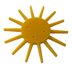 Étoile à doigts 290 mm pour bineuse KULT KRESS K.FH 992013 adaptable - BlackSteel©