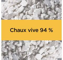 Chaux vive 94% Calibré