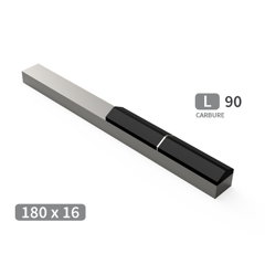 Mise à souder carbure sur lame de rotalabour 180x16 mm TOUTES MARQUES adaptable