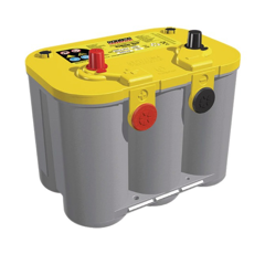 Batterie tracteur 12v 55Ah 765A + à gauche YTU 4,2 L | OPTIMA