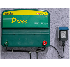 Electrificateur P5000 sur secteur 230V + 12V | PATURA