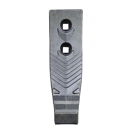Soc de cultivateur plaquettes carbure arrière et renfort acier HORSCH 00311069 adaptable