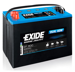 Batterie 12 V 100 AH EP900 Exide