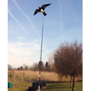 Oiseau effaroucheur envergure 1,20 m avec pied rotatif et mât de 4 mètres | GENERIQUE