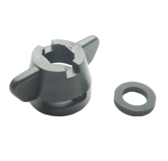 Bajonettmutter schwarz Hardi  mit Dichtung Agrotop passend für Hardi