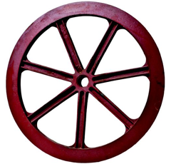 Rueda packer Ø 900 x 100 mm adaptable - BlackSteel©
