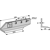 Lame gauche 330 x 65 x 8 mm pour cureuse rotative DONDI adaptable