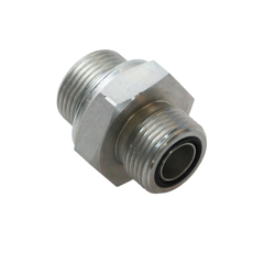 Doppelnippel flachdichtend ORFS-GER 1-14x3/4