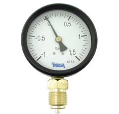 Manomètre à vide Ø 80 mm adaptable