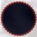 Rustine pneu ∅ 116 mm adaptable (Vendu par 10)