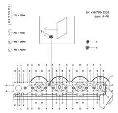 Vispour faucheuse DEUTZ-FAHR VN30268130 origine