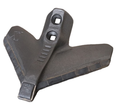 Soc triangulaire carbure 260 mm pour cultivateur KONGSKILDE adaptable