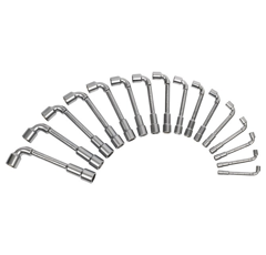 Jeu de 16 clés à pipe débouchées | KS TOOLS