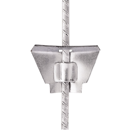 Lot de 25 piquets métal ovale 1,05 m - BEAUMONT