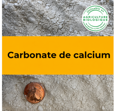 Kohlesaurer Kalk - Calciumcarbonat 45 CaCO3 - lose, Öko