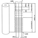 Schweißgitter Type 160/23/15 M - dickverzinkt
