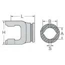 Rillengabel B56730L- 39,5 x 49,0 1b Benzi