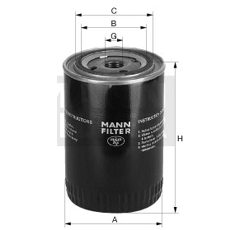 MANN  Ölfilter W94010