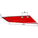 Flügelschar - rechts 101NIE02R Niemeyer Nachbau