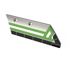 Soc de rasette Droit carbure et rechargement pour charrue LEMKEN 3363720 adaptable