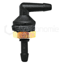 Raccord coudé universel M8 pour machine agricole adaptable