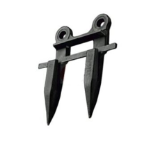 Doigt double pour barre de coupe CLAAS 0005196001 adaptable