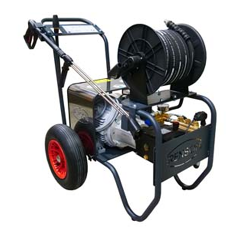 Nettoyeur haute pression TRIO FLECTOR à eau froide triphasé 150 bars - 15 L/min - RENSON