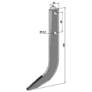 Fräshaken für Reihenfräse, Extreme aufgepanzert GRU04 Grimme, Gruse Nachbau