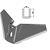 Flügelschar 420 mm Quivogne Nachbau 10142010