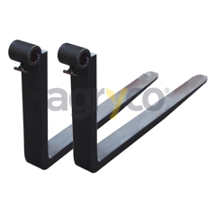 Paire de fourches 100x45x1200 pour téléscopique JCB 545/82136 adaptable
