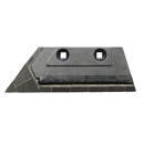 Soc de rasette Gauche avec plaquettes carbure, rechargement KUHN HUARD 631103631031 adaptable