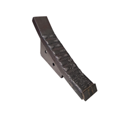 Sabot de décompacteur avec plaquettes carbure et rechargement DAL-BO adaptable