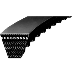 Courroie de ventilateur pour tracteur MASSEY FERGUSON - FIAT  4712148 adaptable