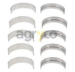 Jeu de coussinets de palierstd - 4 cyl. pour téléscopique JCB 320/09202 adaptable