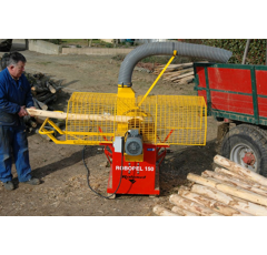 Machine à écorcer les pieux ROBOPEL 150 - RABAUD