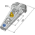 Adaptateur complet 130 mm BOURGAULT adaptable - BlackSteel©