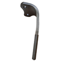 Dent de herse rotative Droite carbure triangulaires KUHN 52539400 adaptable