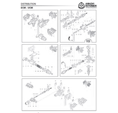 Pièces détachées pour pompe ANNOVI REVERBERI - ECM - UCM adaptable