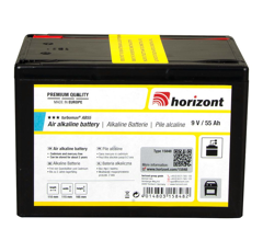 Pile 9 V / 55 Ah Turbomax AB55 - HORIZONT
