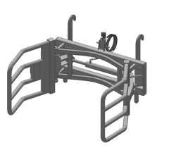 Pince balle hydraulique pour JCB Q-FIT adaptable