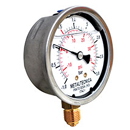 Manomètre à glycérine Ø 63 mm pour tonne à lisier adaptable