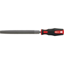 Lime demi-ronde demi-douce emmanchée 200 mm | KS TOOLS