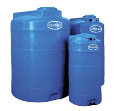 Cuve de stockage d'eau verticale en PE 10000 L - RENSON