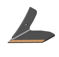 Flügelschar, Hartmetall beschichtet - rechts 932216HLF Köckerling by Frank
