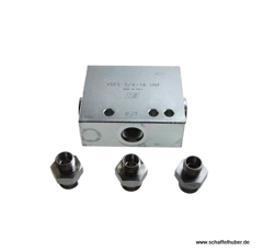 Spuranreisser Ventil,Anschlussgröße: 12L,max. Druck 350 bar  VDFS3412L