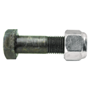 Boulon avec écrou pour broyeur TAARUP 40882400 adaptable