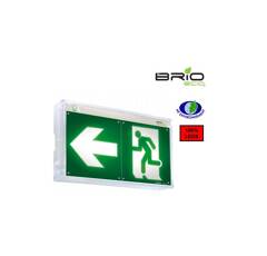 Boitier de secours LED BAES évacuation écologique 1 heure