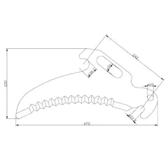 Couteau pour autochargeuse CLAAS 970.442.0 adaptable