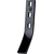 Soc coudé 245 x 45 mm pour semoir VÄDERSTAD 419997 - 419997-1 - BlackSteel©