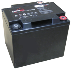 Batterie 12 V 41 AH 12EP42 Genesis